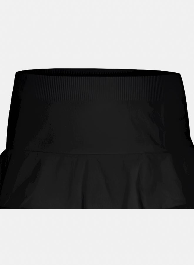 سيلفي تنورة ليكرا مموجة للبنات - Image 2